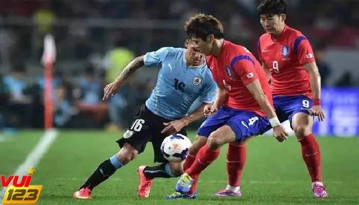 đối đầu Uruguay vs Hàn Quốc