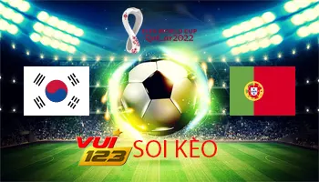 Gamevui123 soi kèo Hàn Quốc vs Bồ Đào Nha 2-12-2022